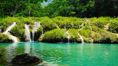 Semuc Champey Cascada